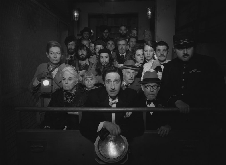 The French Dispatch scene