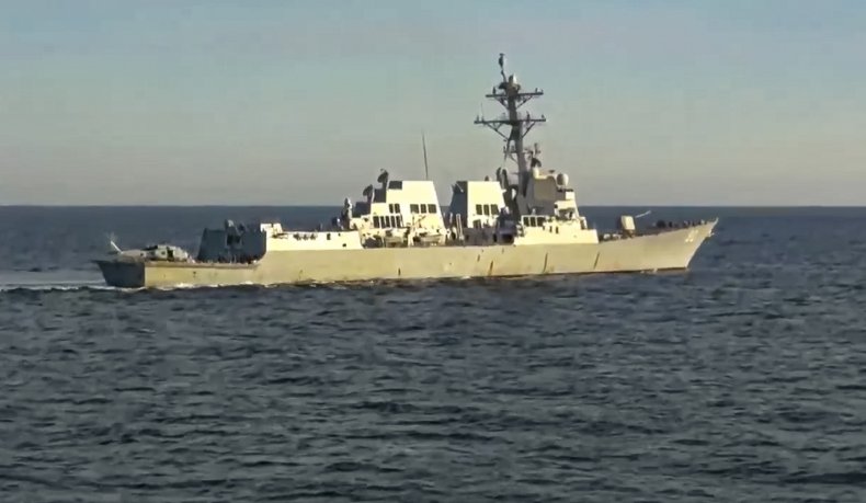USS Chafee Approaches Russian Waters