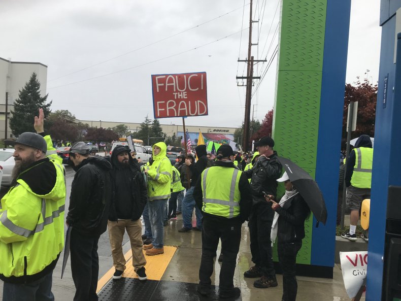 Boeing Protest in Washington