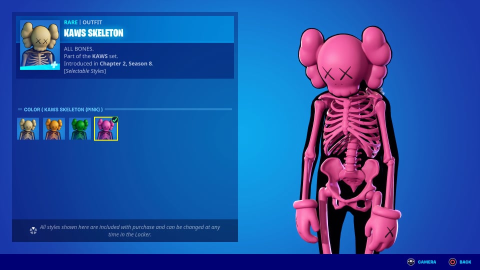 How To Buy 'Fortnite's' New Kaws Skin—And When the Limited Edition
