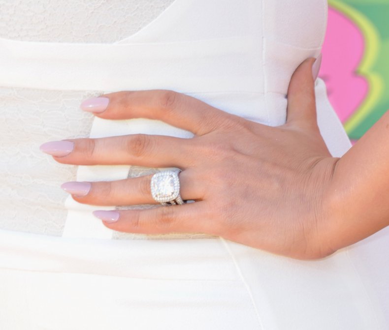 Khloe Kardashian's engagement ring from Lamar Odom