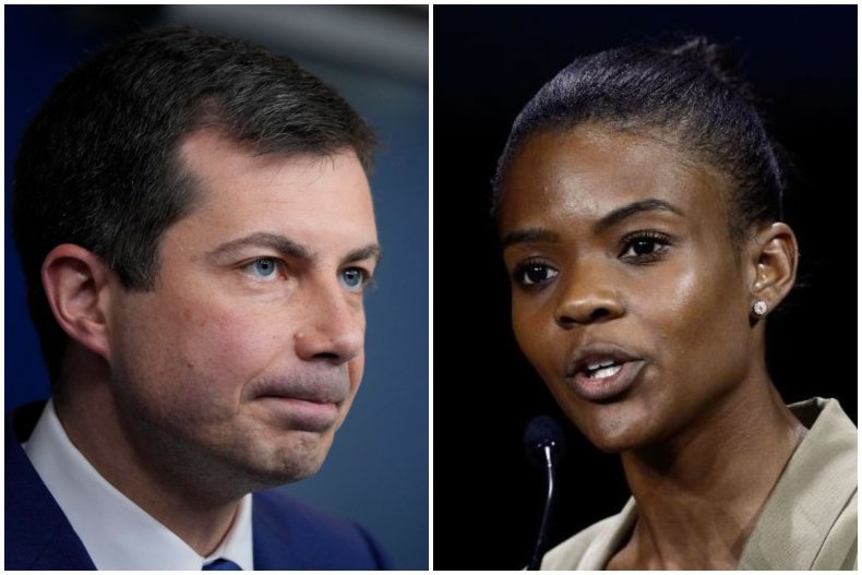 Candace Owens hit out at Pete Buttigieg