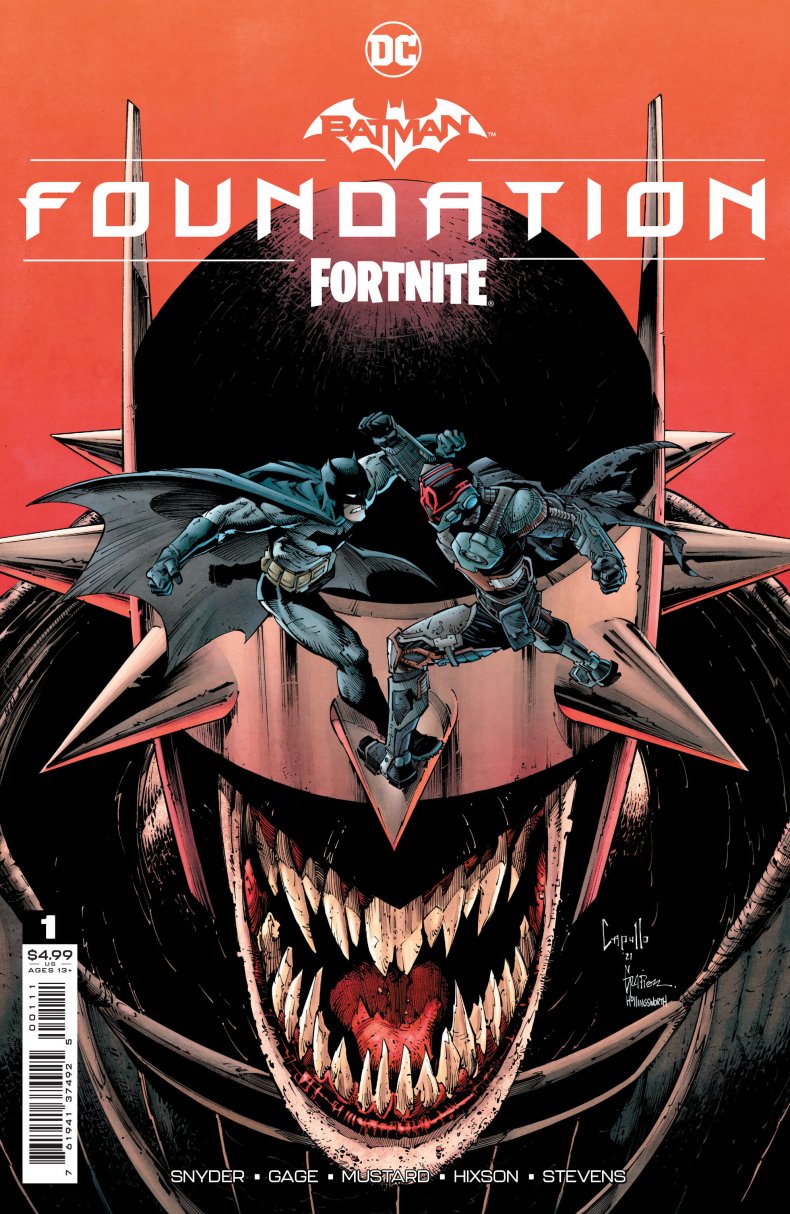 Batman/Fornite: Foundation Issue 1 Cover