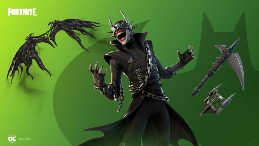 the batman who laughs fortnite kin