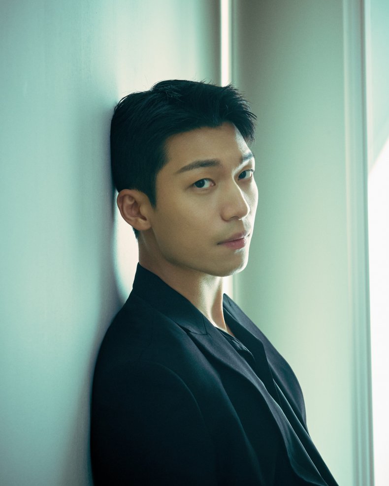 Korean actor Wi Ha-jun.