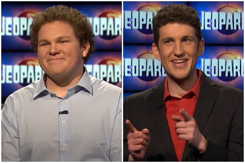 "Jeopardy!" stars Jonathan Fisher and Matt Amodio