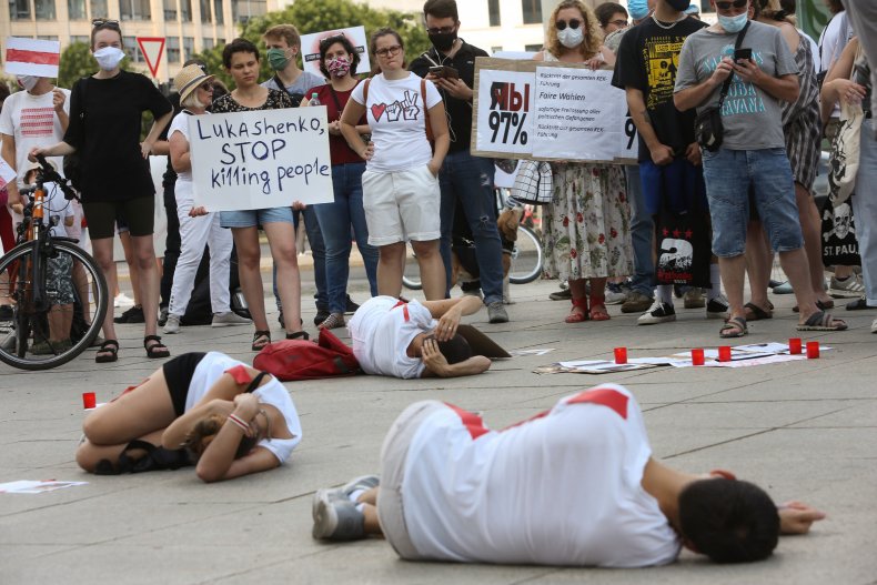 Belarusian Election Results Protest