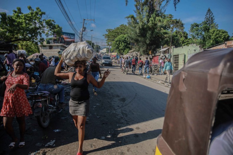 Haiti Protest 