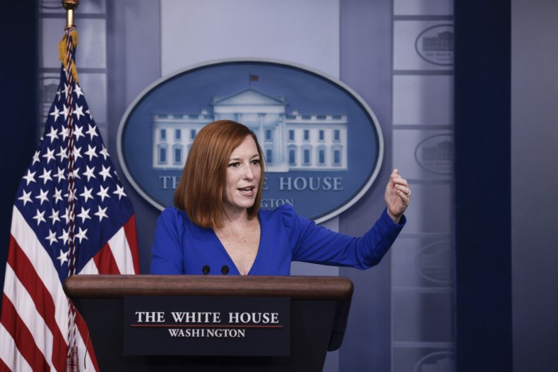 Jen Psaki White House briefing