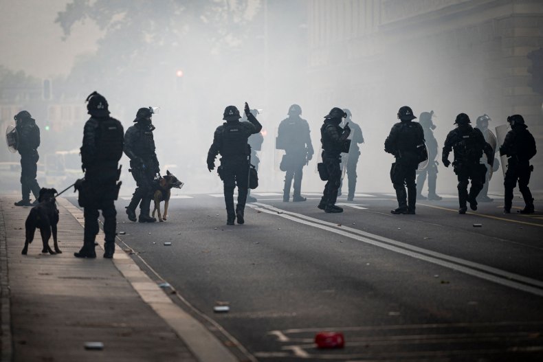 Slovenia Protest