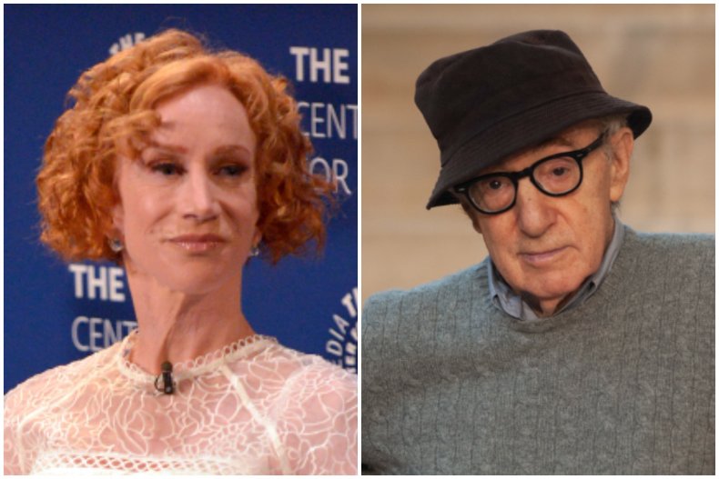 Kathy Griffin and Woody Allen