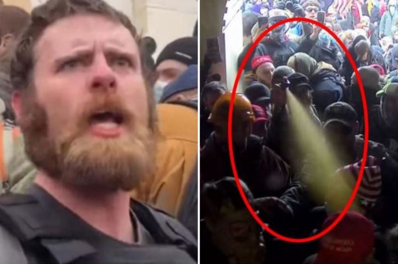 Manley was charged in connection with rioting