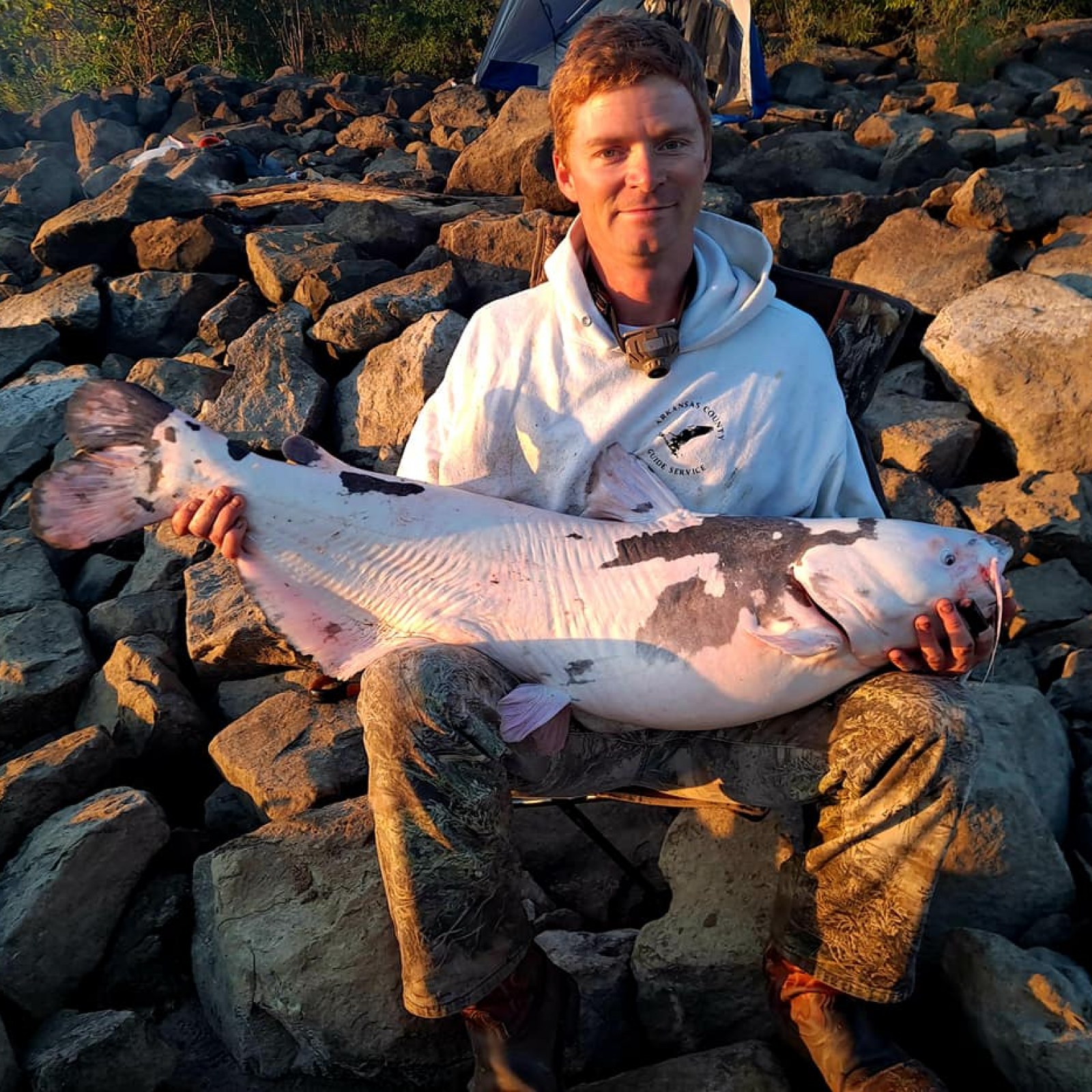 Missouri Man Catches Highly Rare Catfish With Strange Markings: 'Holy Cow