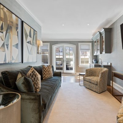 Interior of The Hepburn in New York. Interior of The Hepburn in New York.