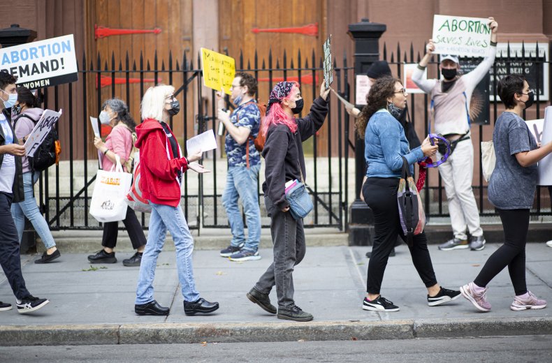 abortion protest