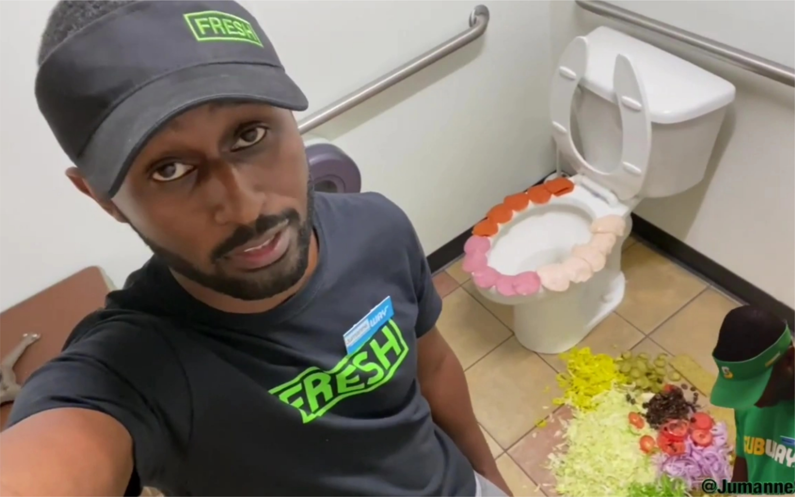 Subway Who Filmed Putting Food on Toilet Seat, Trashing Restaurant Fired