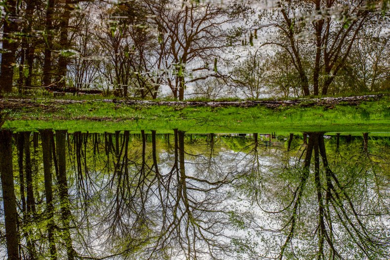 Flooding in Johnson Park, New Jersey