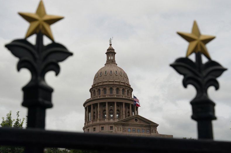 Texas Redistricting. Map