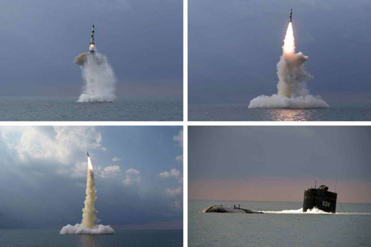 north, korea, submarine, launched, ballistic, missile