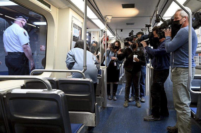 News Conference After Train Assault