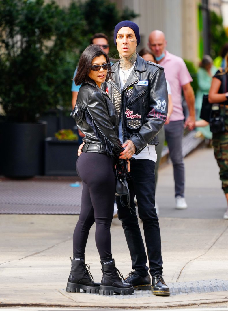 Kourtney Kardashian and Travis Barker