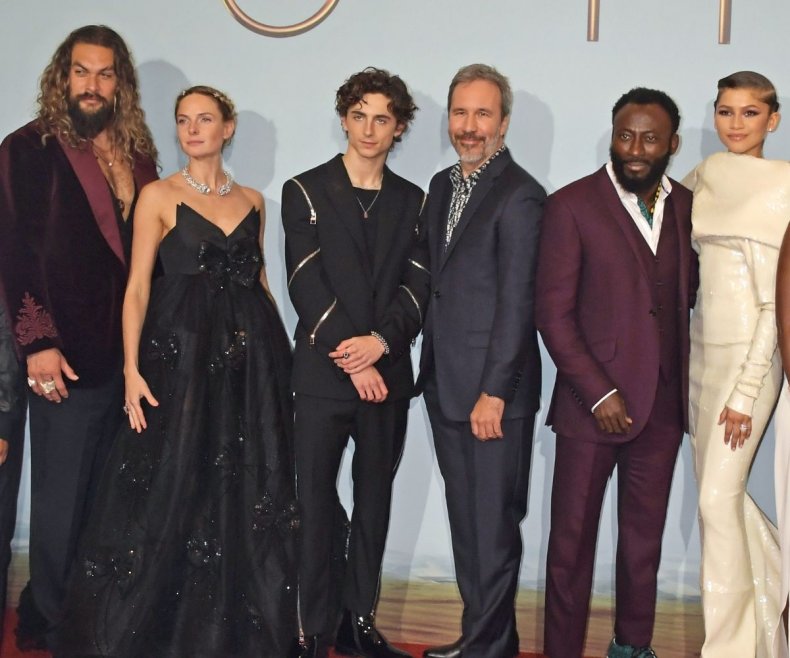 The cast and director of Dune