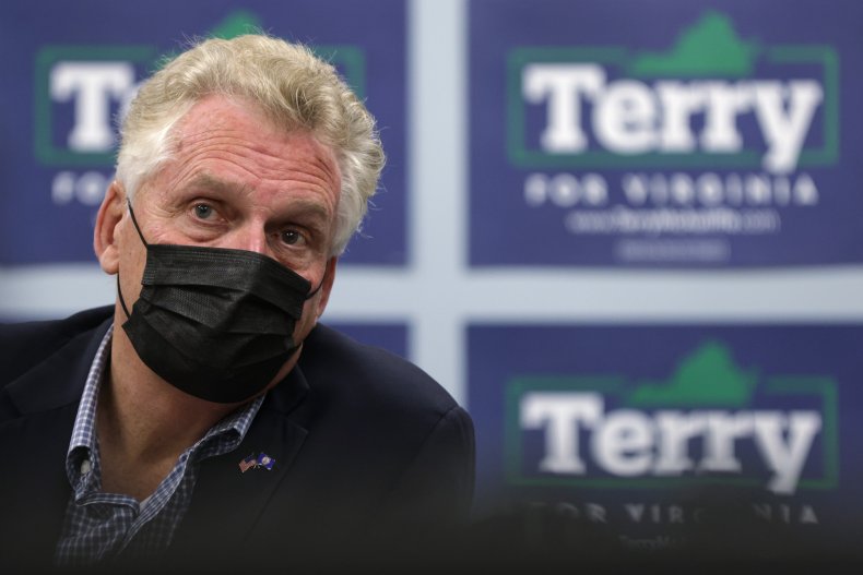 Terry McAuliffe disputes "abruptly" leaving interview