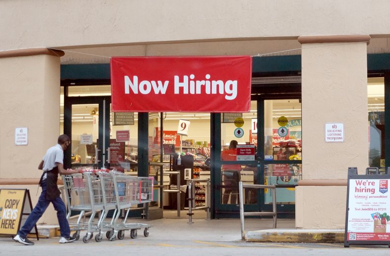 Now Hiring Sign