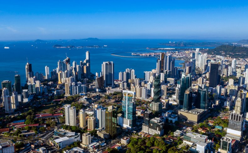 Panama aerial view 