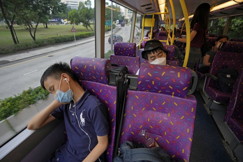 Hong Kong "Sleeping Bus Tour"