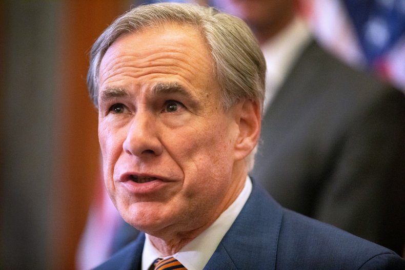Texas Gov. Greg Abbott