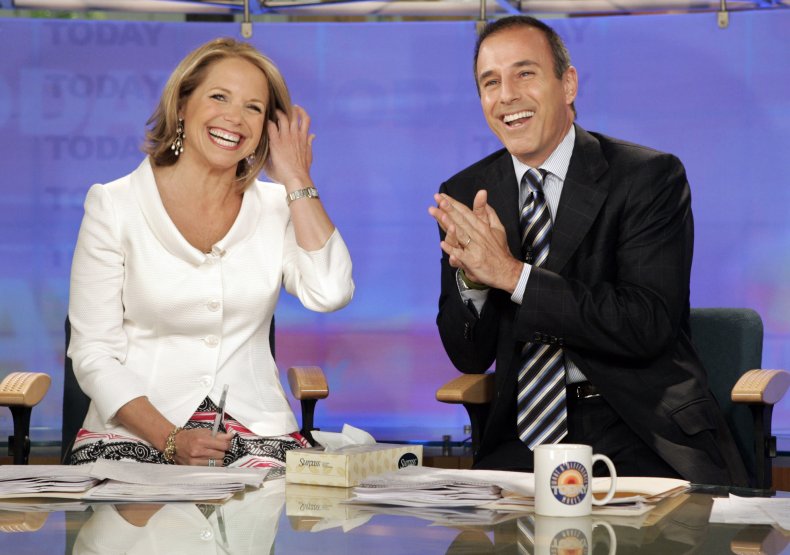 Katie Couric and Matt Lauer on TODAY