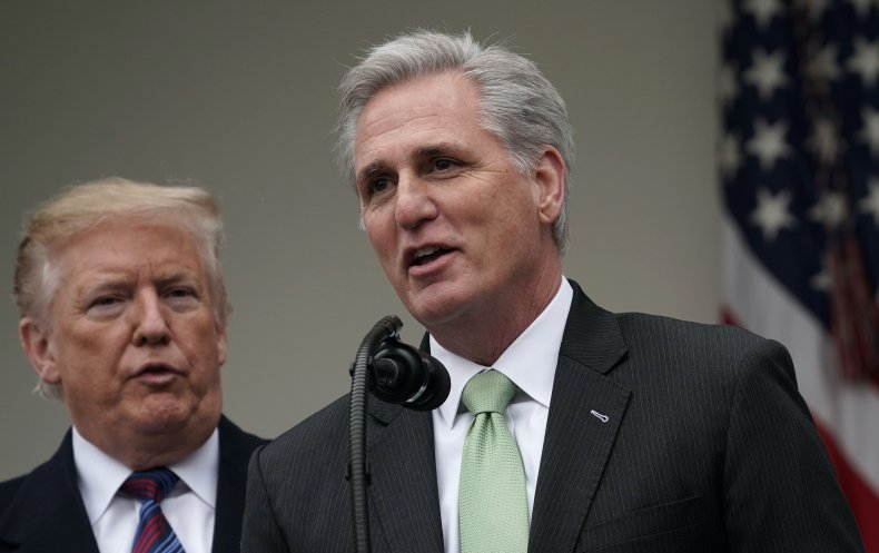 Kevin McCarthy Donald Trump Republicans 2022 elections