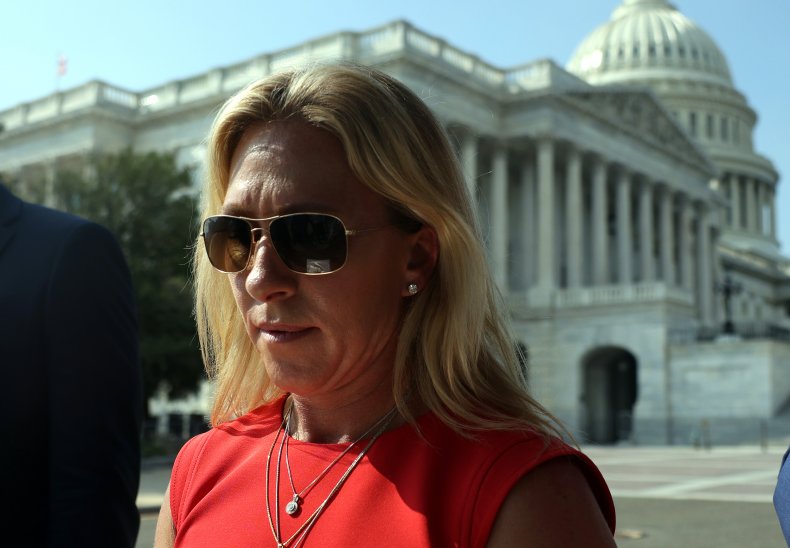 Marjorie Taylor Greene Steve Bannon Congress Contempt
