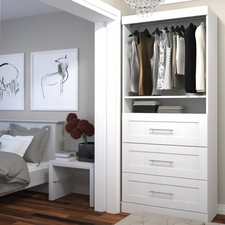 The Navarra Closet System Walk-in Tower
