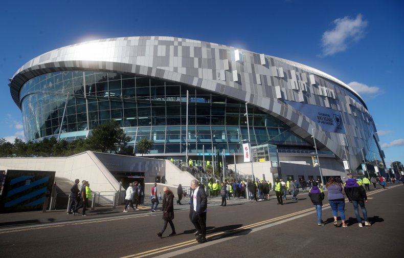A general view of Tottenham Hotspur Stadium