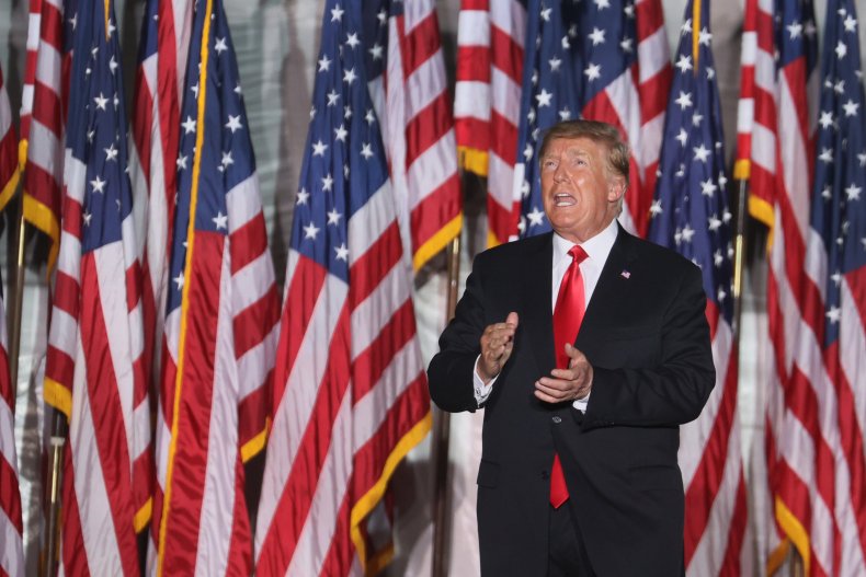 Trump Attends a Rally in Iowa