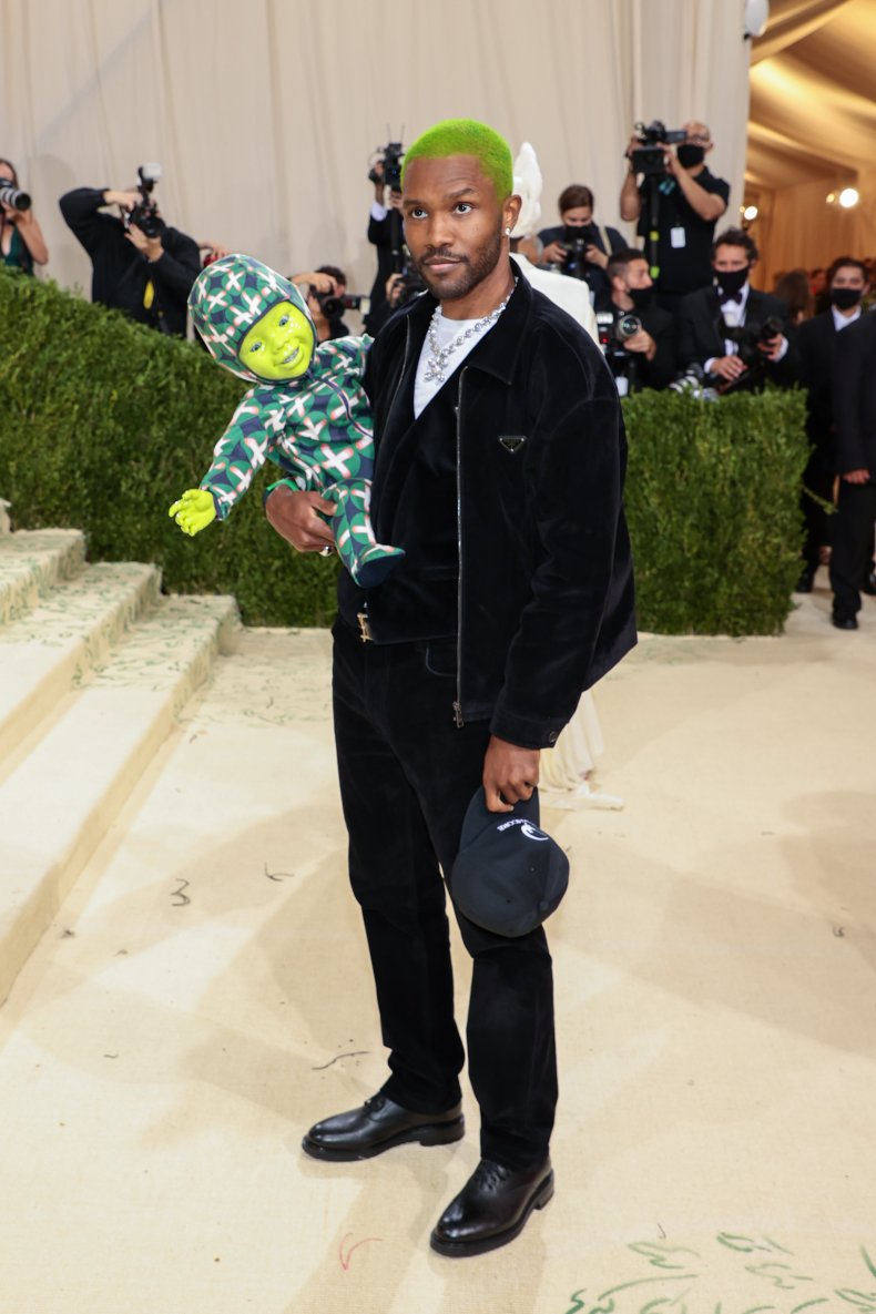 Frank Ocean at the 2021 Met Gala