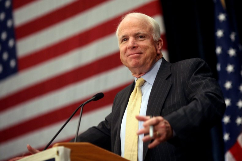 Late Senator John McCain