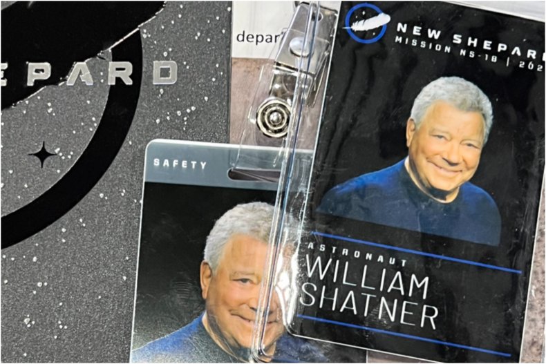 William Shatner's Astronaut ID