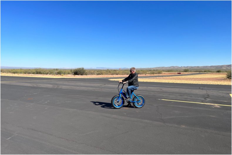 William Shatner Rides a Bike