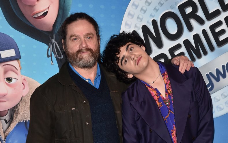 Zach Galifianakis and Jack Dylan Grazer