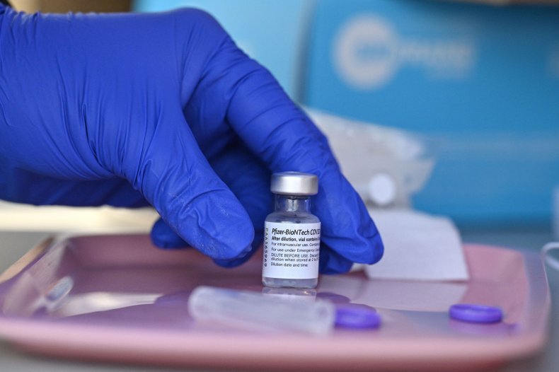 Pfizer Vaccine Vial