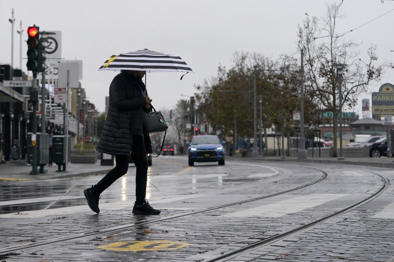 Rain in San Francisco