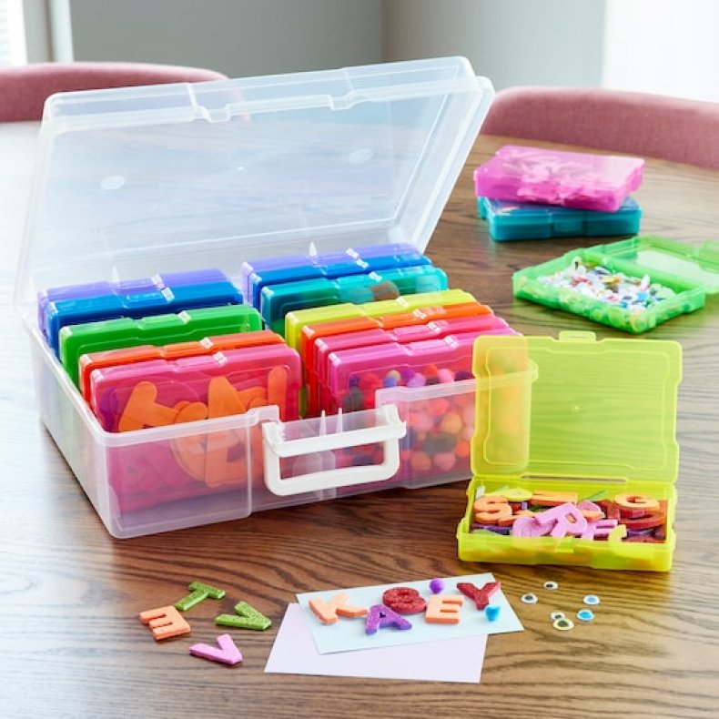 Simply Tidy Rainbow Photo & Craft Keeper