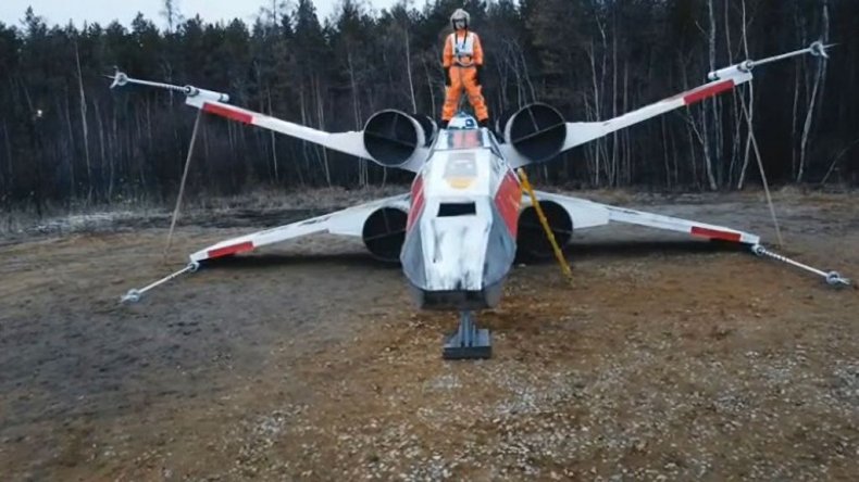 X-wing Starfighter replica