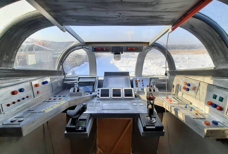 Interior of "Star Wars" Replica