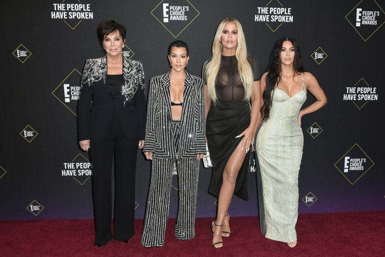 Kris Jenner and Kourtney, Khloe, Kim Kardashian