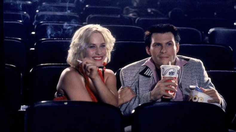 Patrica Arquette, Christian Slater in True Romance 