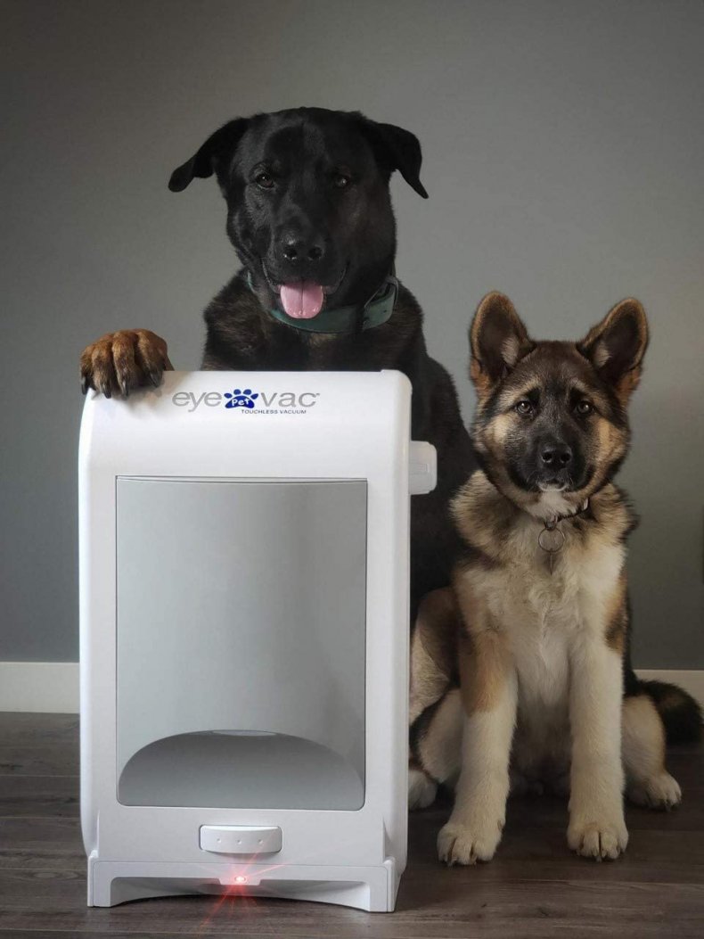 The EyeVac Pet - Touchless Stationary Vacuum